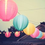 Szolár lampion 3 színben