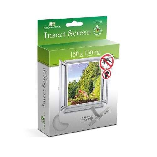 Szúnyogháló ablakra 150x150 fehér