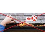 Esőcsatorna védő lombfogó háló