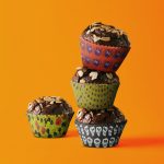 Muffin papír Halloween 100db