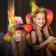 Halloween LED-es boszorkány kalap