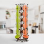 Króm kávékapszula tartó 24 db Dolce Gusto