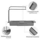 Állítható mosogató rendszerező