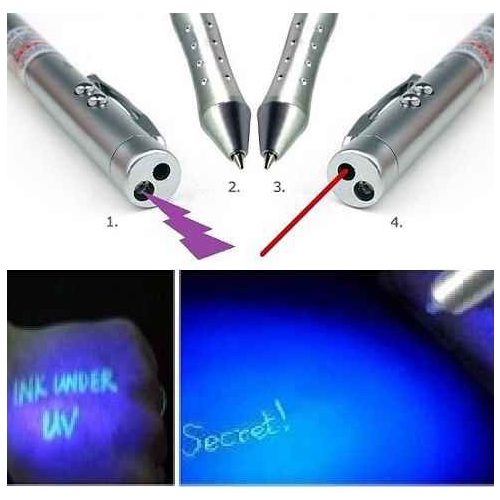 Toll + lézer + UV + UV