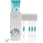 Családi fogkefe tartó fogkrém adagolóval