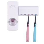 Családi fogkefe tartó fogkrém adagolóval