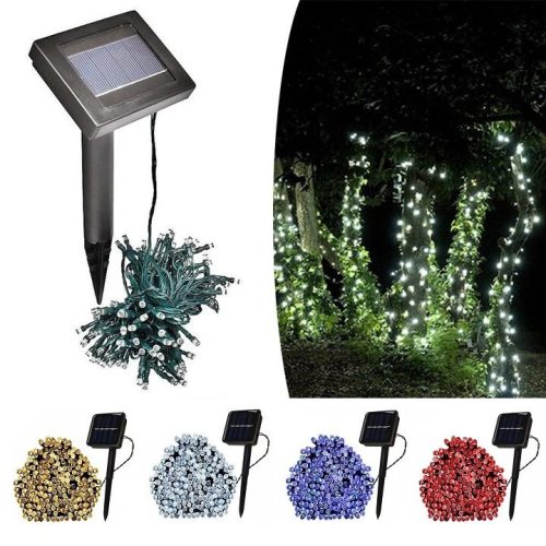 Napelemes kerti füzér - 100LED