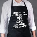 Fekete Chef kötény