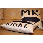 Díszpárnahuzat Mr.Right