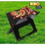 Összecsukható fém grill asztal