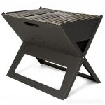 Összecsukható fém grill asztal