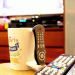 TV távkapcsoló bögre