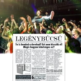 Legénybúcsú újság