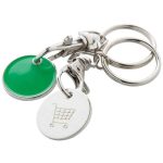 Kulcstartós bevásárlókocsi érme