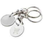 Kulcstartós bevásárlókocsi érme