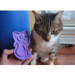 Szőrápoló cica fésű