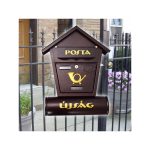 Postaláda újságtartóval
