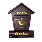 Postaláda újságtartóval