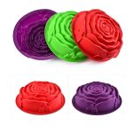 Szilikon rózsatorta forma