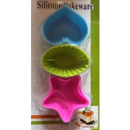 Szilikon sütőforma 3 db/szett