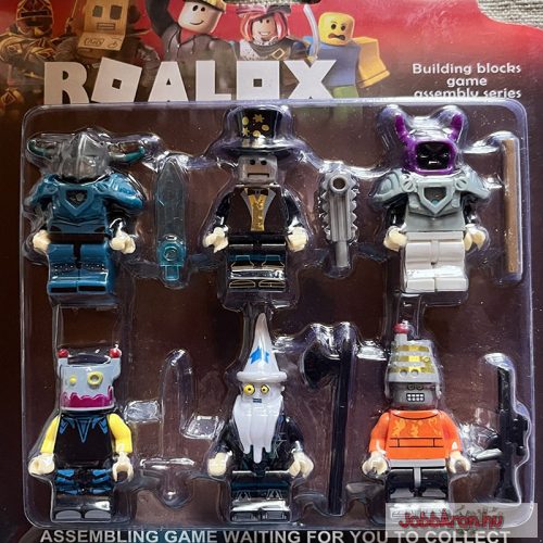 ROALOX figurák 6 db figura és 6 db szerszám