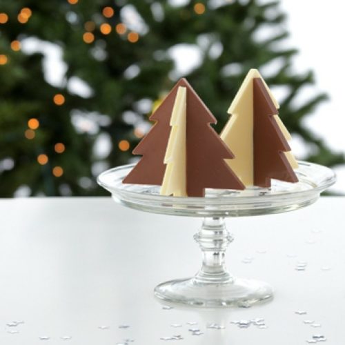 3D Csokiforma fenyőfa