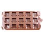 Ajándékdoboz alakú szilikon csoki forma