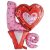 LOVE óriás fólia lufi