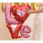 LOVE óriás fólia lufi