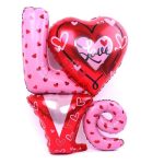 LOVE óriás fólia lufi