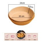 XL_Air Fryer sütőpapír 100 db 20 cm