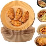 XL_Air Fryer sütőpapír 100 db 20 cm