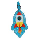 Útlevél tok és bőrönd címke Világűr