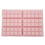 Kocka alakú táblás csoki készítő szilikon forma