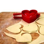 Szív derelye, ravioli, dumpling forma