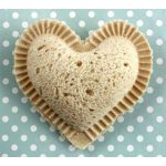 Szív derelye, ravioli, dumpling forma