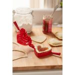 Szív derelye, ravioli, dumpling forma