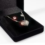 	 Nyaklánc és fülbevaló szett - szív