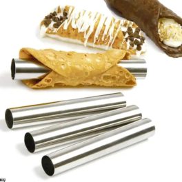 Fém Cannoli Cső 3 db akár Air Fryerbe is