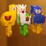 Fali akasztó - állatfigurás