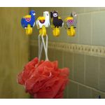 Fali akasztó - állatfigurás