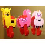 Fali akasztó - állatfigurás