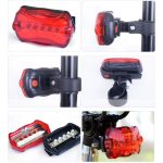 COB led-es bicikli lámpa szett