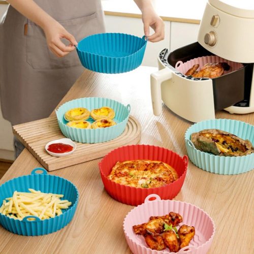 Air Fryer szilikon sütőforma mini