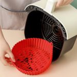 Air Fryer szilikon sütőforma mini