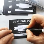 Kaparós szerelmi kuponkártya, félig fényes kivitelben, angol nyelven 10 db