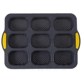 Bagett sütő szilikon 9 db