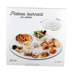 Forgatható üveg torta állvány (több méret)