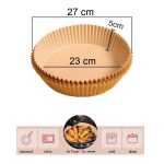 XL_Air Fryer sütőpapír 50 db 23 cm