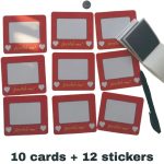 Kaparós szerelmes jegyzetkártyák 10 db